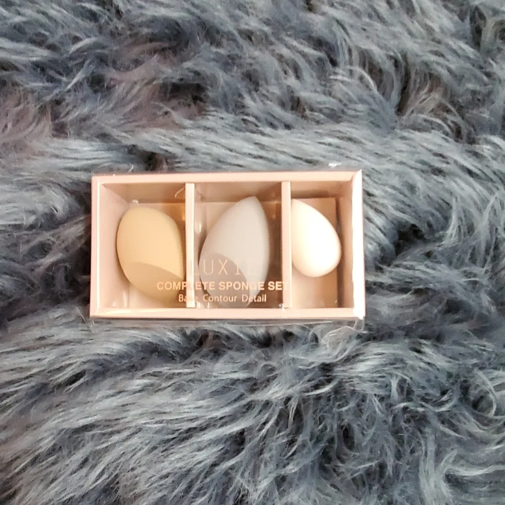 NIB Luxie Complete Sponge Set